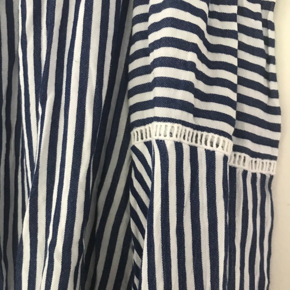🔸3/30$!! Beautiful Nautical Bell Sleeve Off The Shoulder Top - Picture 3 of 7